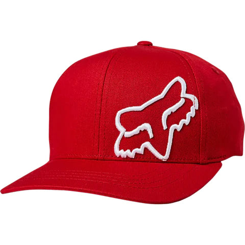 GORRA FOX FLEXFIT FLEX 45 JOVEN ROJO OS
