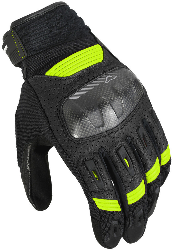 GUANTES DE PIEL RIME NGO/AMA FLUO MACNA