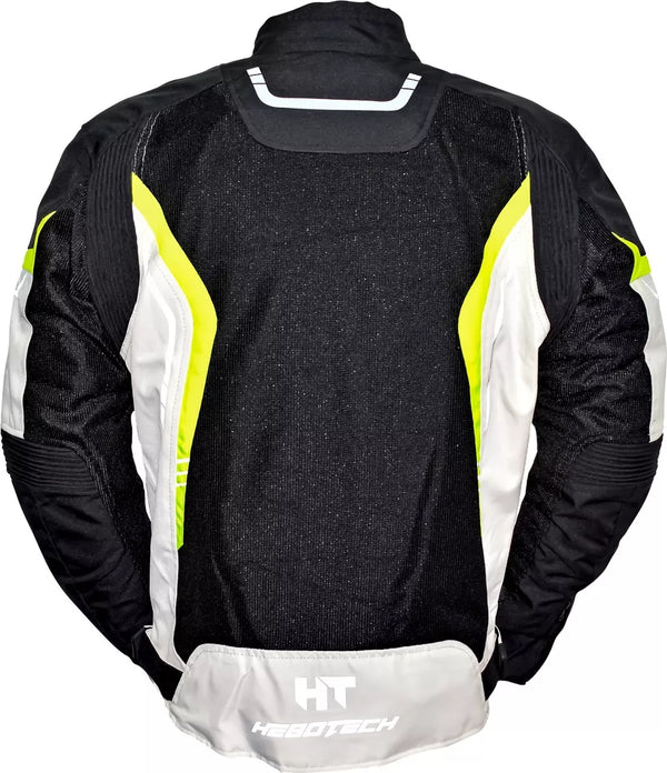 JACKET MESH BLACK WHITE HEBOTECH
