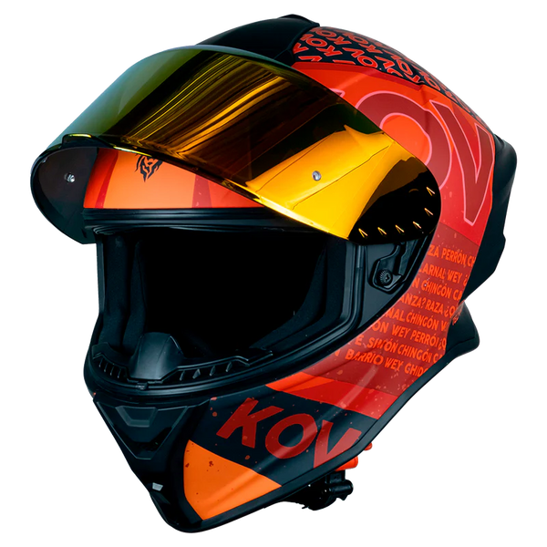 KOV CASCO BUSTER FLOW ROJO
