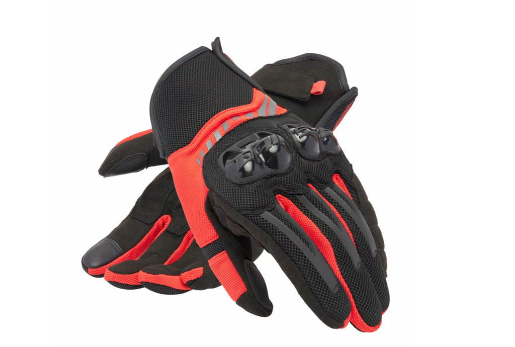 GUANTES TEXT MIG 3 AIR NGO/RJO LAVA DAINESE