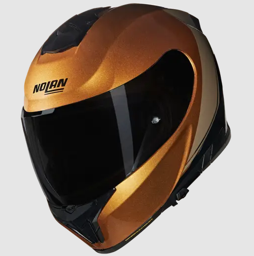 CASCO N80-8 VERNICIATURA SPECIALE N-COM 341 OCRE/NGO NOLAN