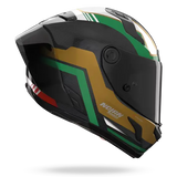 CASCO X-804 RS ULTRA CARBON PIEGA 367 CARBONO/ORO/RJO NOLAN