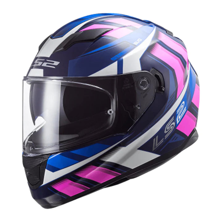 CASCO CERRADO LS2 STREAM EVO LOOP AZL FLUO/ROS FF320