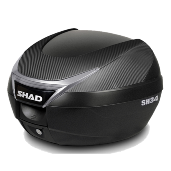 Baúl Trasero Motocicleta Shad SH34 Carbono