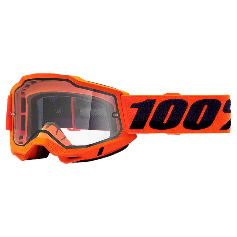 ACCURI 2 ENDURO MOTO Goggle Neon/Orange - Clear Lens