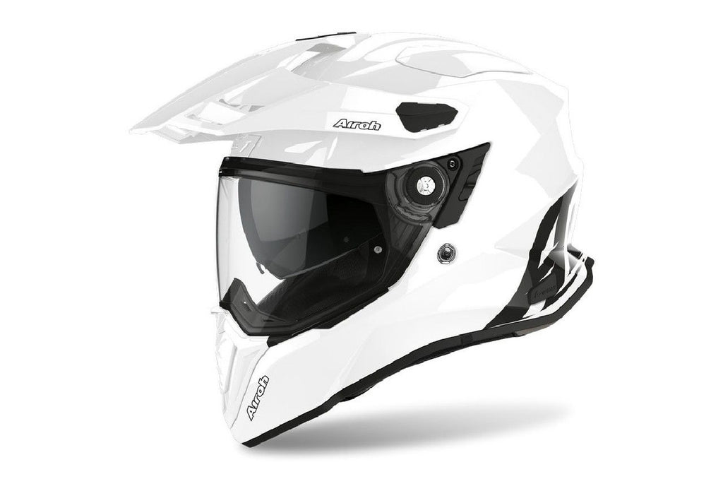 Helmet Commander Color White Gloss