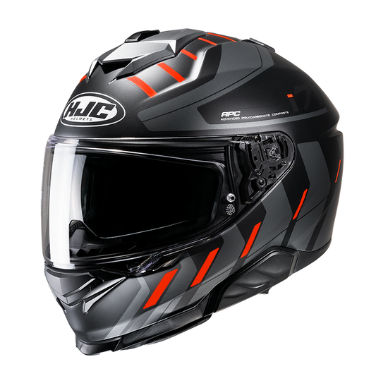 i71 SIMO MC6HSF Neg/Gris/Nar HJC