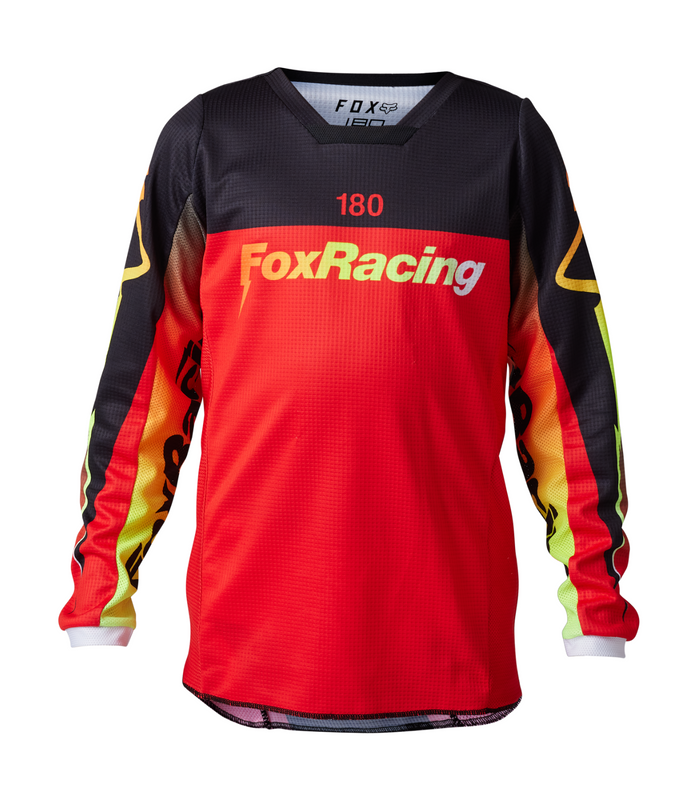 JERSEY FOX 180 STATK JOVEN ROJO