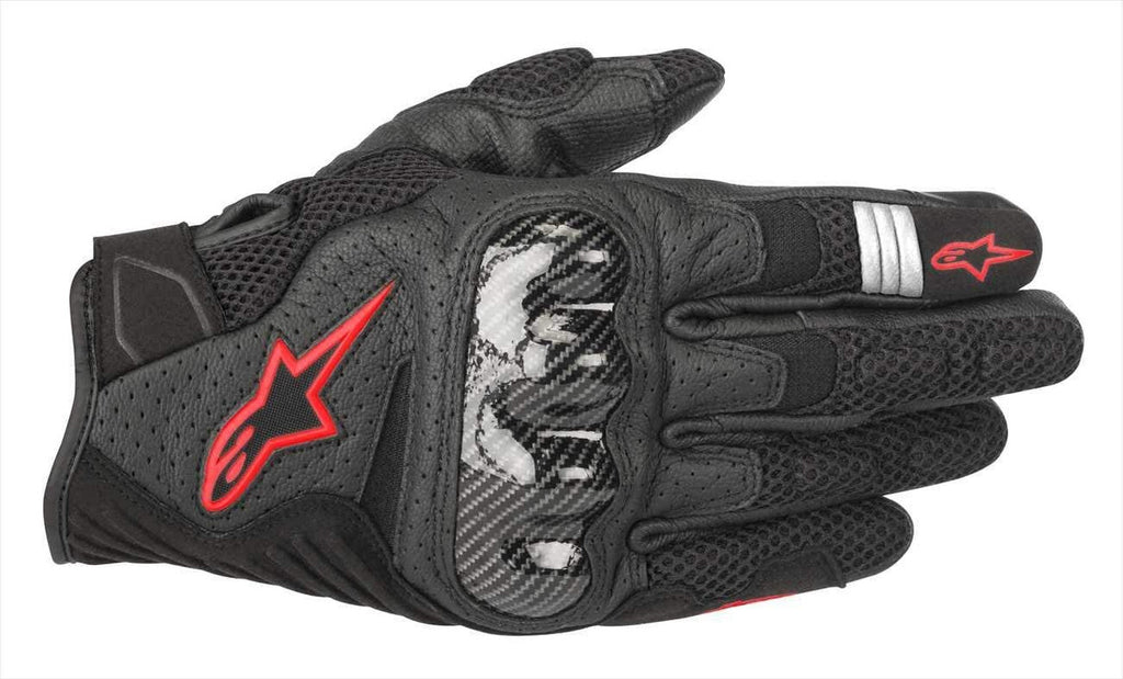 ALPINESTARS SMX-1 AIR V2 GLOVES NGO/RJO