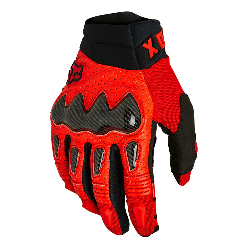 GUANTES FOX BOMBER  ROJO