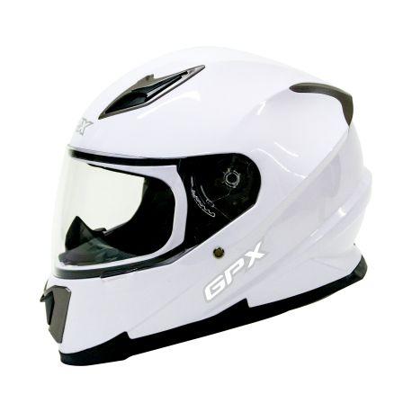 CASCO CERRADO BLD M62 SIN LENTE INTERNO BLANCO XL iMoto