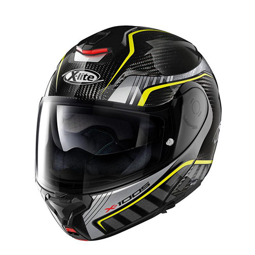 Casco X-1005 Ultra Carbon Cheyenne 18 Ngo/Ama/Gris X-Lite