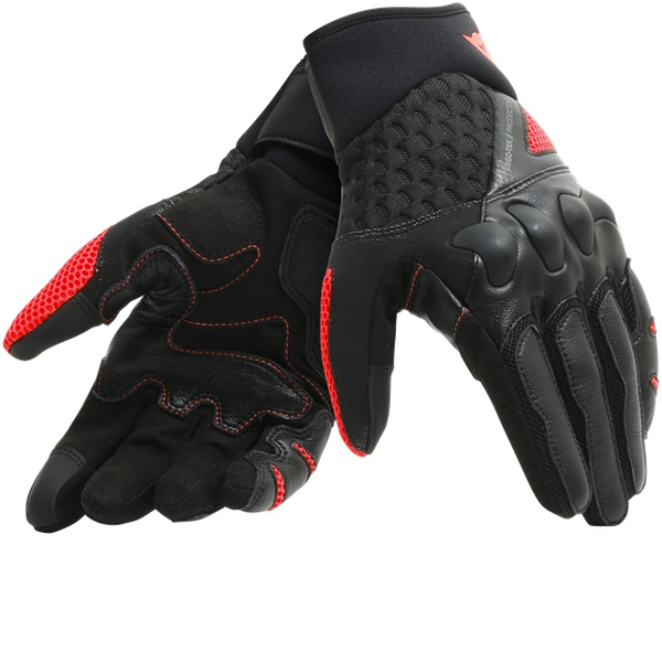 GUANTES X-MOTO NGO/RJO FLUO DAINESE