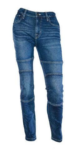 HO´OL JEANS BIKER REGULAR AZUL PROTECCIÓN ARAMIDA HT40