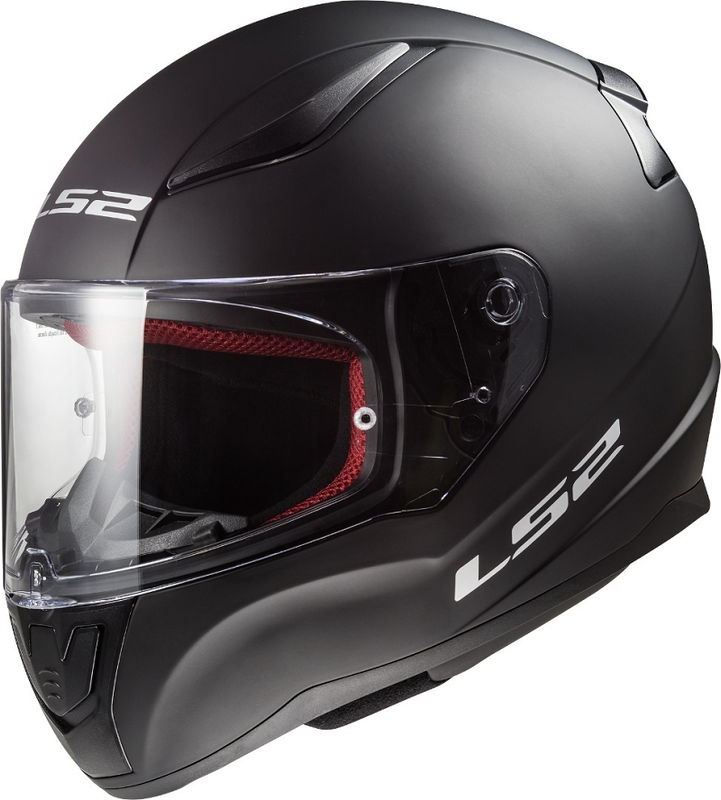 CASCO CERRADO LS2 RAPID II SOLID NGO/MATE FF353