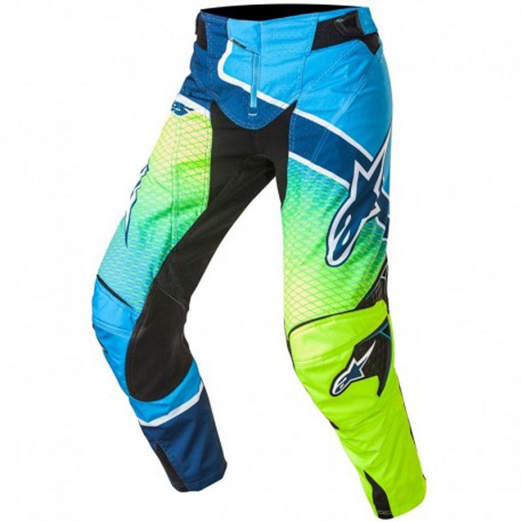 PANTALON PARA MOTOCROSS TECHSTAR VENOM VDE LIMA MOR iMoto